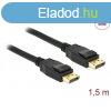 DELOCK kbel DisplayPort 2.0 male / male sszekt 10K 60Hz 