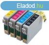 Epson T0715 utngyrtott tintapatron multipack