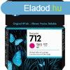 HP Nr.712 (3ED68A) eredeti magenta tintapatron, 29ml