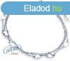 Yumilok 925 Sterling Silver ni szvek 3 szlas karkt