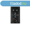 USB 7.1 Hangkrtya Mikrofon s Fejhallgat Csatlakozval Sz