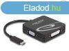 DeLock USB Type-C adapter for a VGA, DVI, HDMI or DisplayPor