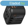 Volkano Universal Travel Charger Black