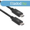 ACT AC7401 USB-C Cable 1m Black