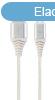 Gembird CC-USB2B-AMCM-1M-BW2 Premium cotton braided Type-C U