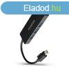 AXAGON HUE-G1C Slim Hub Black