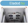Legrand 19" 4 ventiltor+termosztt, Evoline rackszekr