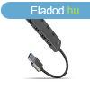 AXAGON HUE-MSA USB3.2 Hub 4-port metal Silver