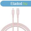 Canyon CNS-CLNM60SC10PS USB-C to Lightning 60W cable 1m Pink