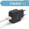 USB Hlzati adapter fekete 5 V - 1.2 A