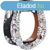 Mybandz 13459 apple watch gyngys brraszj-fekete-virgmi