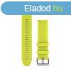 raszj Garmin 22mm citromsrga szilikon, ezst csattal (Qui
