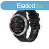 FIXED Szilikon szj Garmin QuickFit okosrhoz 22mm, fekete