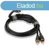QED Phono csatlakozkbel CONNECTPHONO-PHONO-0.75