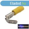 Kbelsaru szigetelt 6.3mm, 4.0-6.0mm Srga