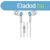 Snopy Flhallgat - SN-J5 White (mikrofon, 3.5mm jack, 1.2m 