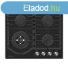 ELMARK EL-60GH096W GLASS GAS HOB WITH WOK 60CM