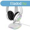 Rampage Fejhallgat llvny - TOWER T14 (fehr, manyag, USB