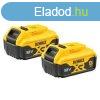 DEWALT ORIGINAL Akkumultor, 18.0V, 2x 5.0Ah XR Li-Ion