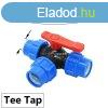 PE cs gyorscsatlakoz szelep T-elgazval