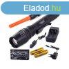 Taktikai zoomos Bailong LED zseblmpa Cree XM-L3-U3 LED-del
