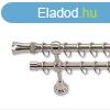 Landhouse 19mm karnis dupla inox Madonna vggel