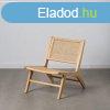 Karosszk Termszetes Fa Rattan 60,5 x 73,5 x 72,5 cm MOST 2