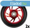 Black Dragon piros stunt roller kerk, 100 mm