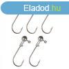 Nevis Master Twister Jig Heads 3g size 4/0 - 5db Jigfejes ho
