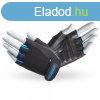 MADMAX Rainbow Fitness Keszty - Black/Cyan Turquoise M