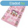 Babastar merev pelenkz lap 50*80 cm - Pingvinek rzsaszn