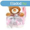 Cangaroo Addie bear babatakar 75x90 cm - rzsaszn