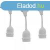 10db E27 foglalatos fnyfzr (6 mter), fehr, IP65, lg f