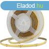 COB LED szalag, 24V, IP20, 320SMD/m, 10W/m, 6000K, RA90,900l