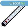 Hat frhelyes fldelt eloszt kapcsolval 1,5mm kbel 3 mt