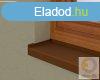 J Extrudlt alumnium ablakprkny, 130 mm-es, stt bronz