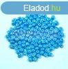 Superduo cseh prselt ktlyuk gyngy - 2.5x5mm - Turquoise 