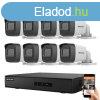 Hikvision 8 biztonsgi kamers IP kamera rendszer 2MP Full H