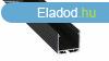 LED Alumnium Profil DILEDA Fekete 3 mter