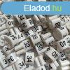 Mretjelz karika vllfra - FEHR alap - FEKETE szm (44)