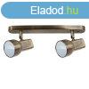 ELMARK JACK FALI SPOT LMPA ANTIK BRONZ 2xE14