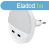 LED JSZAKAI LMPA 2xUSB-VEL 0.5W 3000K 99USB2