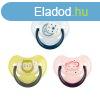 Canpol babies Szilikon anatmiai cumi, 0-6h, NIGHT DREAMS, 