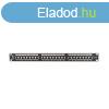 Lanberg PPS6-1024-B 19" 1U 24port Cat.6 FTP rnykolt f