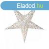 Karcsonyi csillag tltsz Fehr/Barna 60 cm MOST 9405 HELY