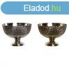 Asztaldsz DKD Home Decor Aranysrga Ezst szn modern 25 x