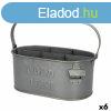 Dekoratv kosr Aktive Horganyzott acl 35,5 x 16 x 19,5 cm 