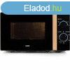Mikrohullm DOMO Fekete 700 W 20 L MOST 87204 HELYETT 67349