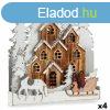 Dekoratv Figura Fny Falu Fehr Barna Fa 44 x 44,5 x 6 cm (