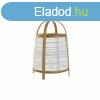 Asztali lmpa DKD Home Decor Fehr Termszetes Bambusz 40 W 